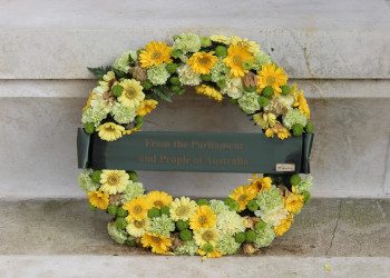 Wreath in Ypres
